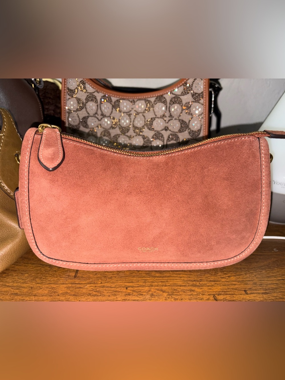 Coach Suede Waverley Bag